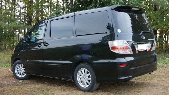 Toyota alphard drive2