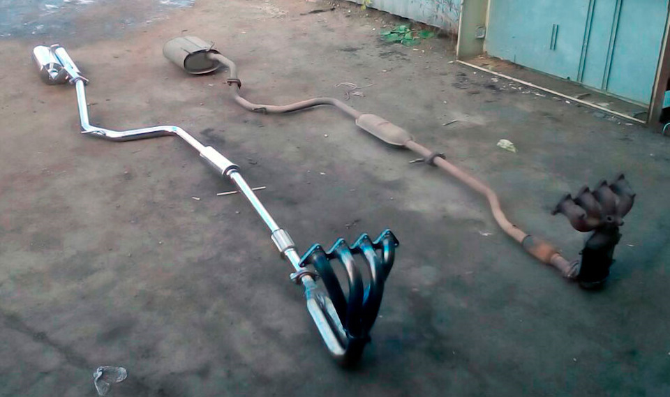 Выхлоп by ZiminWorkshop. Окончательный вариант выхлопа…(но это не точно ...