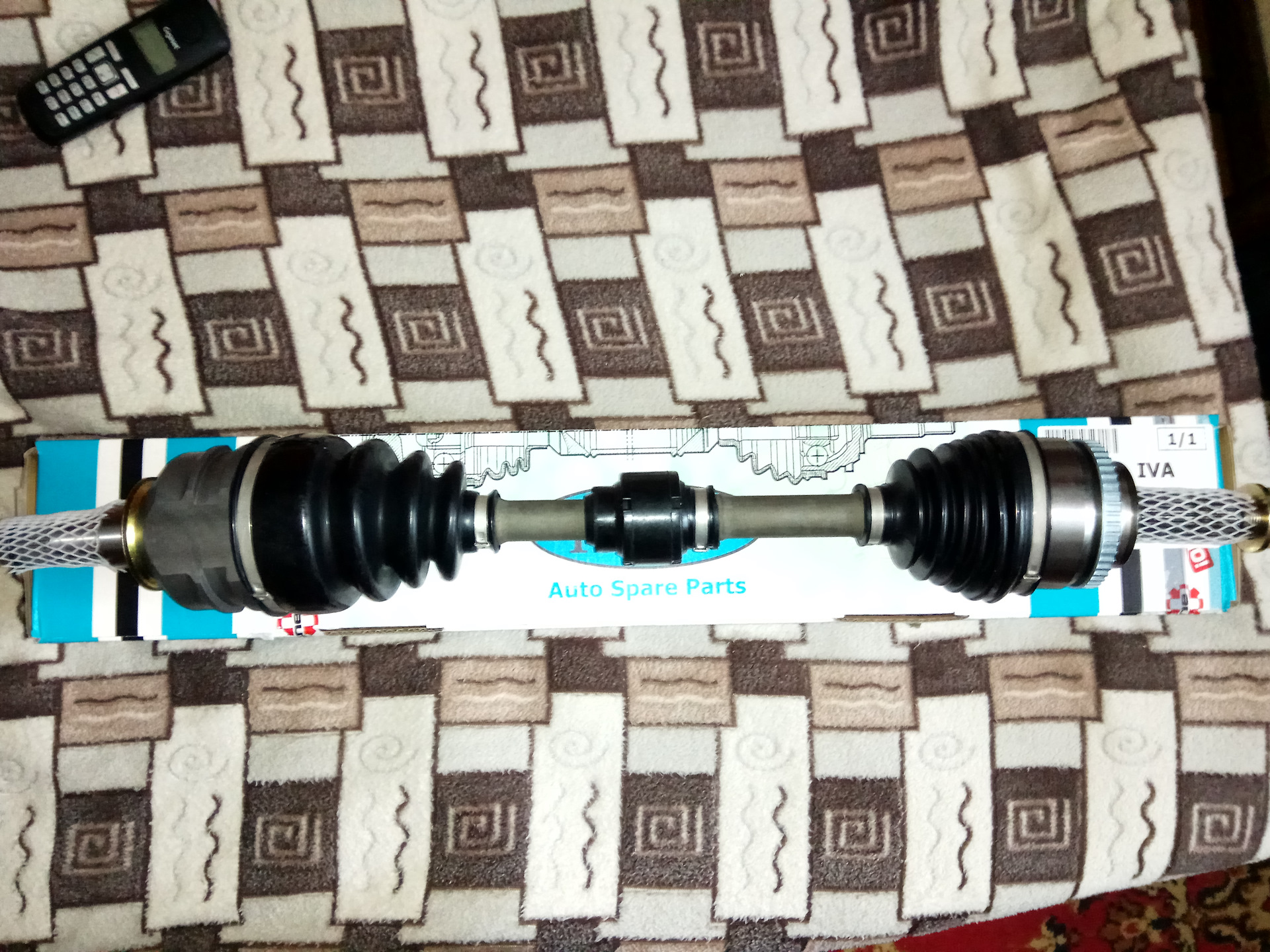 Лопнул левый приводной вал — Toyota Avensis II, 1,8 л, 2006 года ...