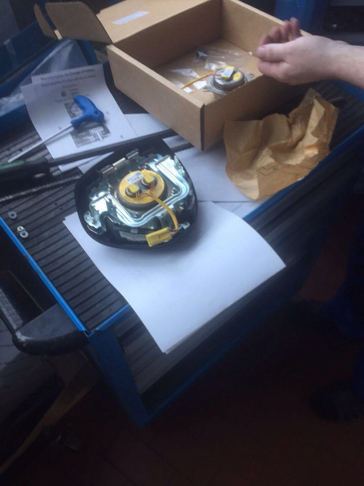 №17 Дождался!Отзывная компания Honda.Замена пиропатрона подушки ...