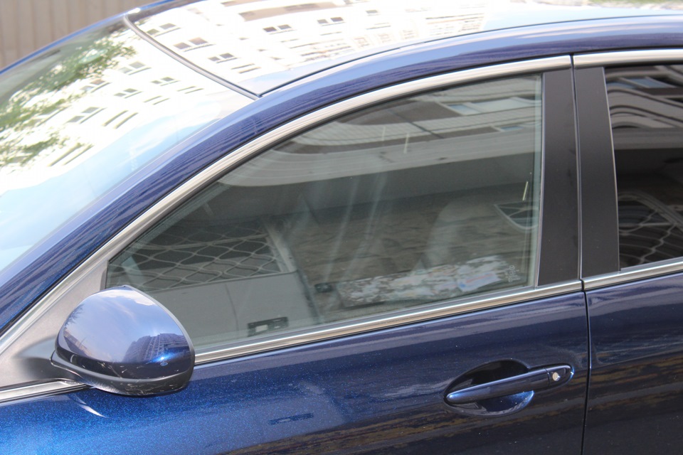 шторки на передние стекла — Mazda 6 (2G) GH, 2 л, 2011 года | просто ...