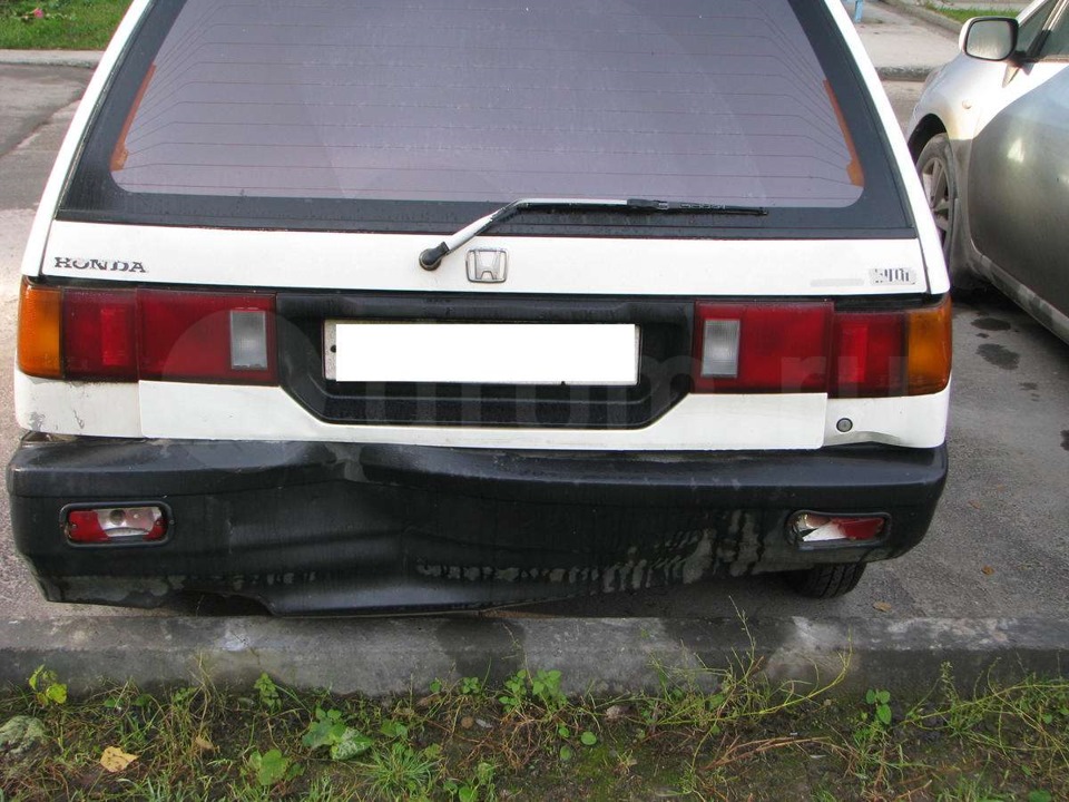 задние туманки (гомырим) — Honda Civic Shuttle, 1,6 л, 1990 года ...