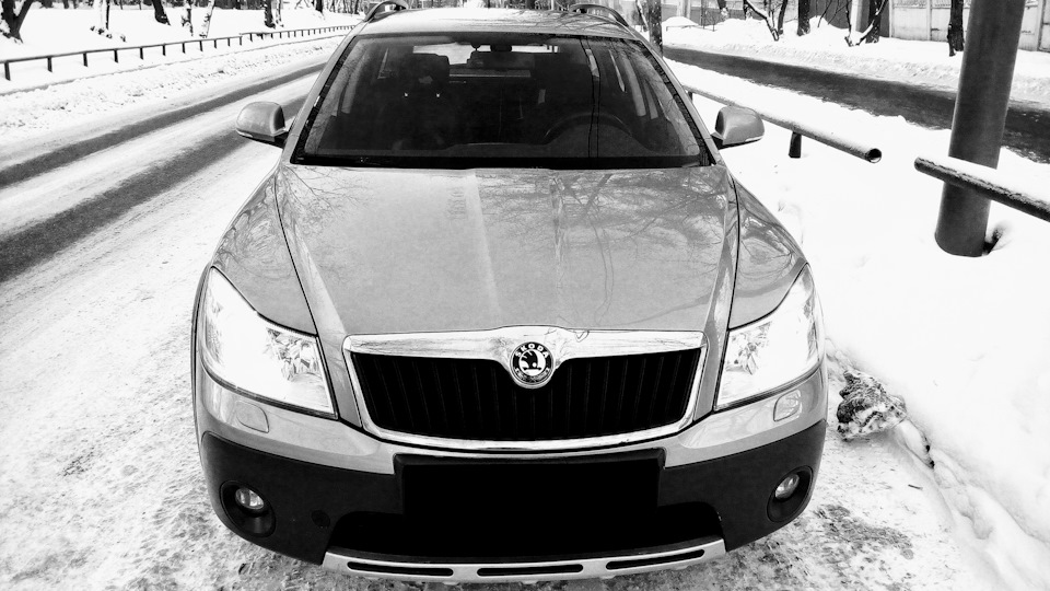 Замена радиатора кондиционера + ТО — Skoda Octavia Scout A5 Mk2, 1,8 л ...