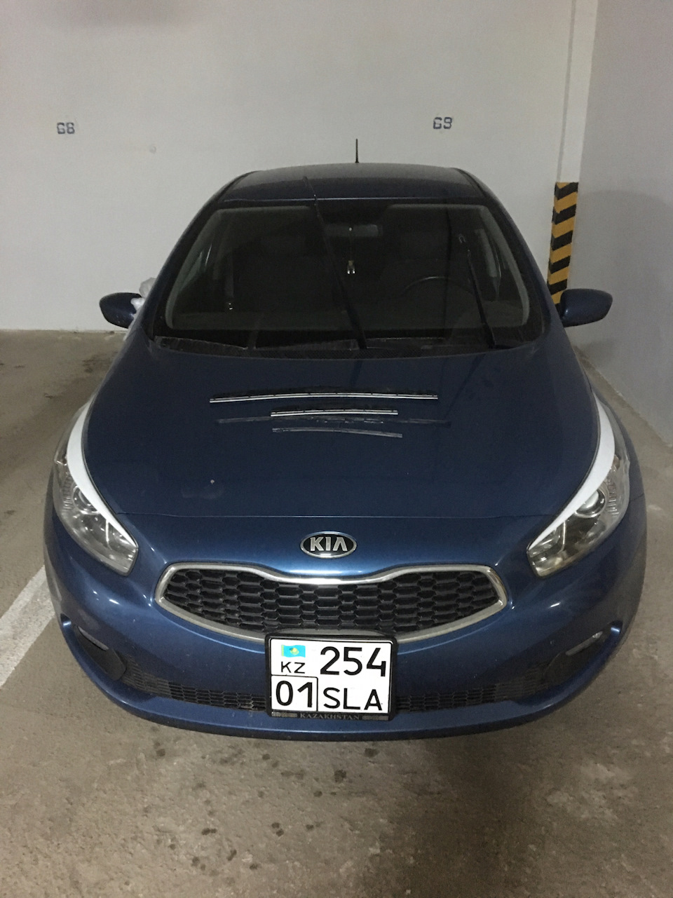Дворники — KIA Ceed (2G), 1,6 л, 2013 года | аксессуары | DRIVE2