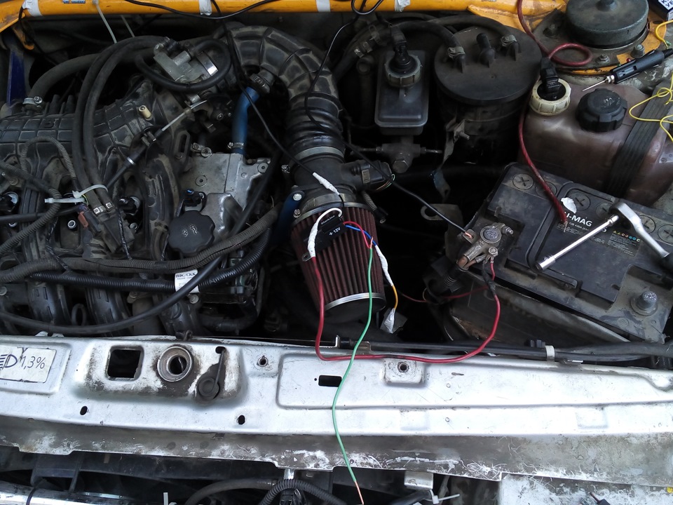 Принудительное включение вентилятора — Lada 2115, 1,6 л, 2010 года ...