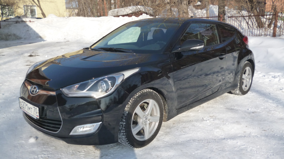 Hyundai Veloster Черный Велик