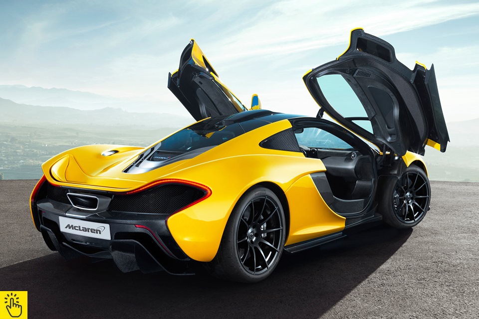 Электро машинка MCLAREN p1