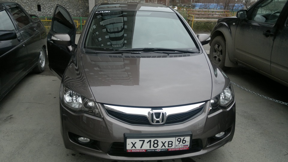Тонировка — Honda Civic Hybrid (2G), 1,4 л, 2009 года | другое | DRIVE2