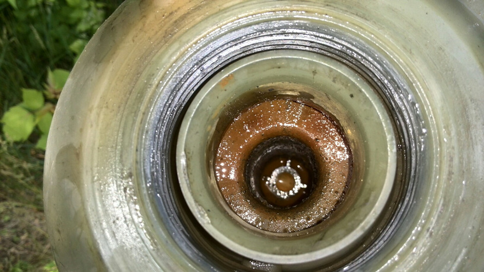 Замена тосола на антифриз — Volkswagen Golf Mk3, 1,9 л, 1993 года ...