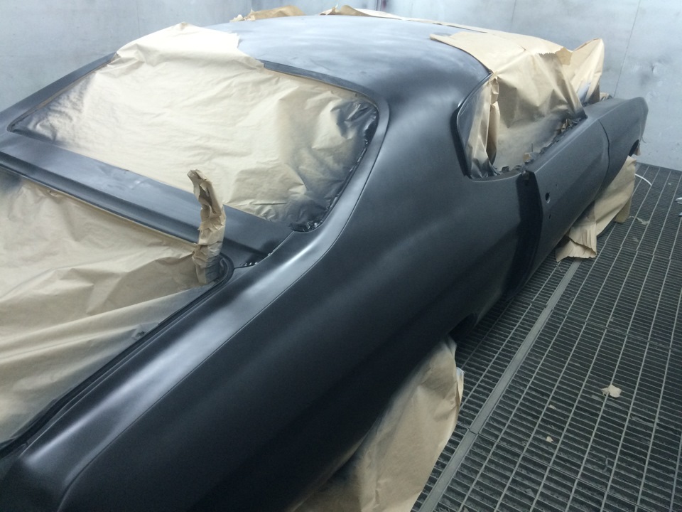 Покраска в Калуге. — Chevrolet Chevelle (2G), 7,4 л, 1970 года ...