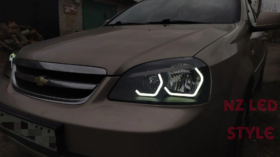 Ангельские глазки на Шевроле Каптива до 2012г (Chevrolet Сaptiva)