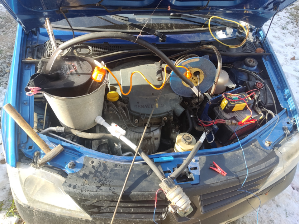 Промывка радиатора отопителя — DRIVE2