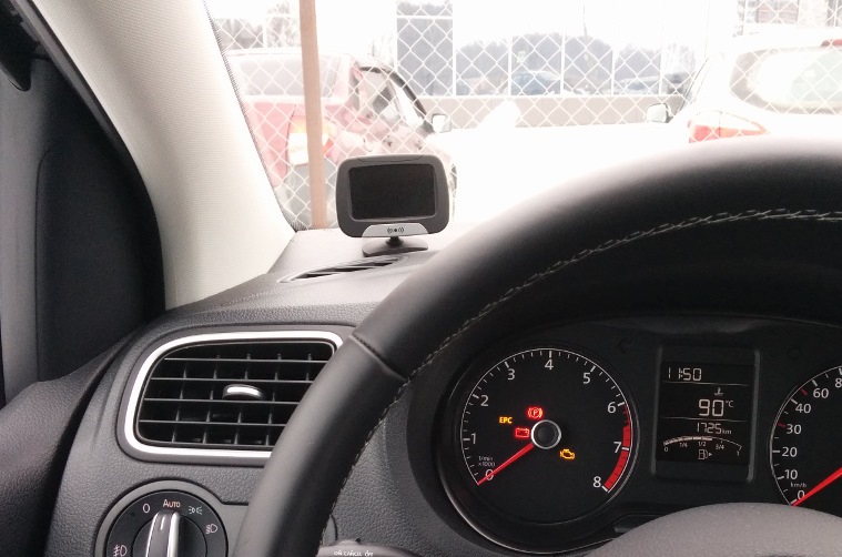 Парктроник AVILINE MP-218I LCD-Y8 — Volkswagen Polo Sedan, 1,6 л, 2015 ...