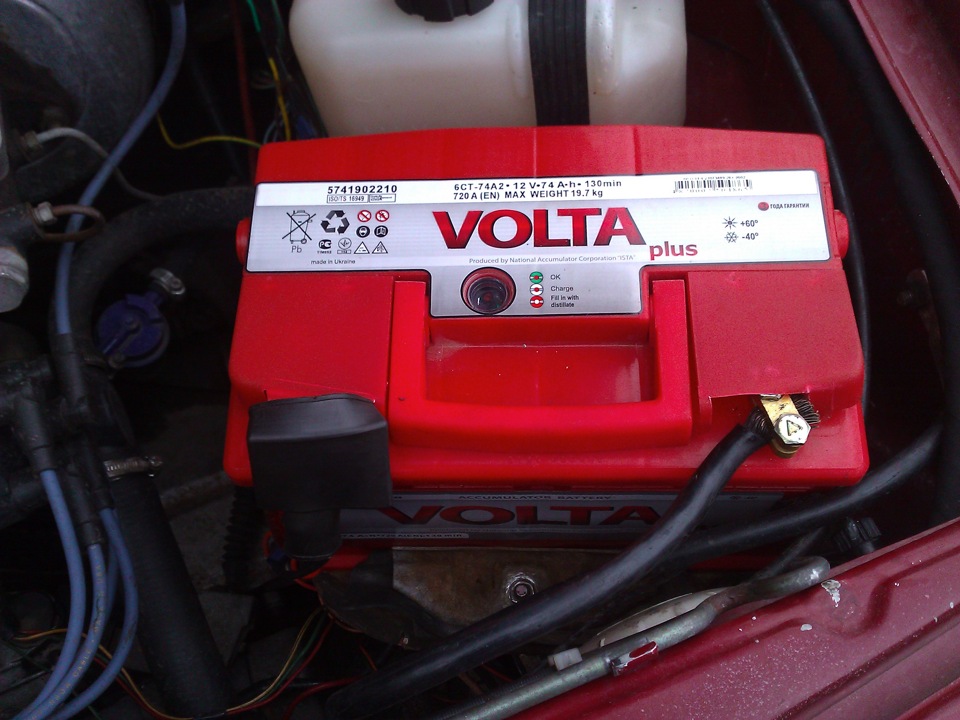 поменял АКБ — нашел гену 115А — Lada 21083, 1,6 л, 1993 года ...