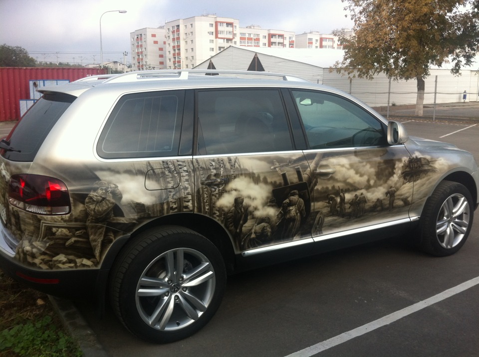 Touareg 2010 винилография