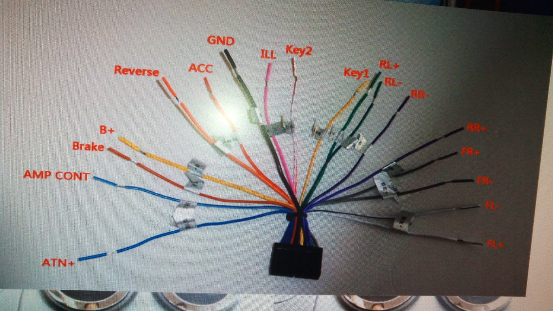 key1 и key2 на китайской магнитоле что это такое