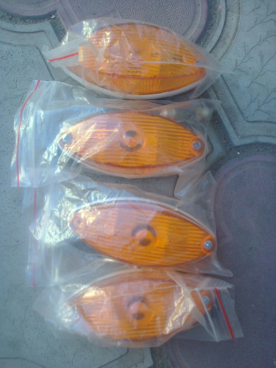 дополнительные габариты на борта — ГАЗ Газель, 2,4 л, 2007 года ...