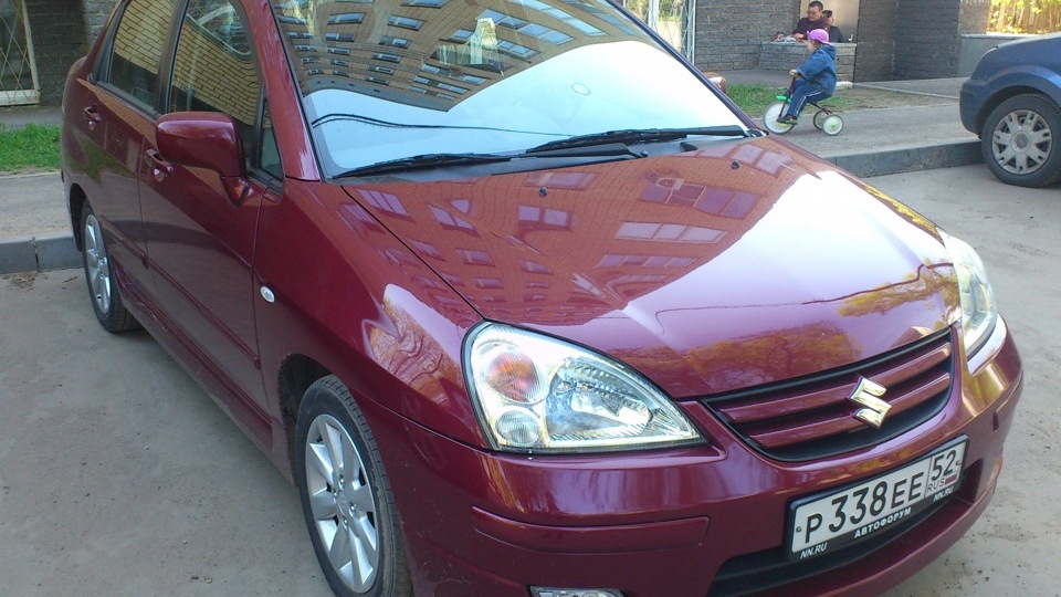 замена пальцев на рулевых тягах — Suzuki Liana, 1,6 л, 2004 года ...