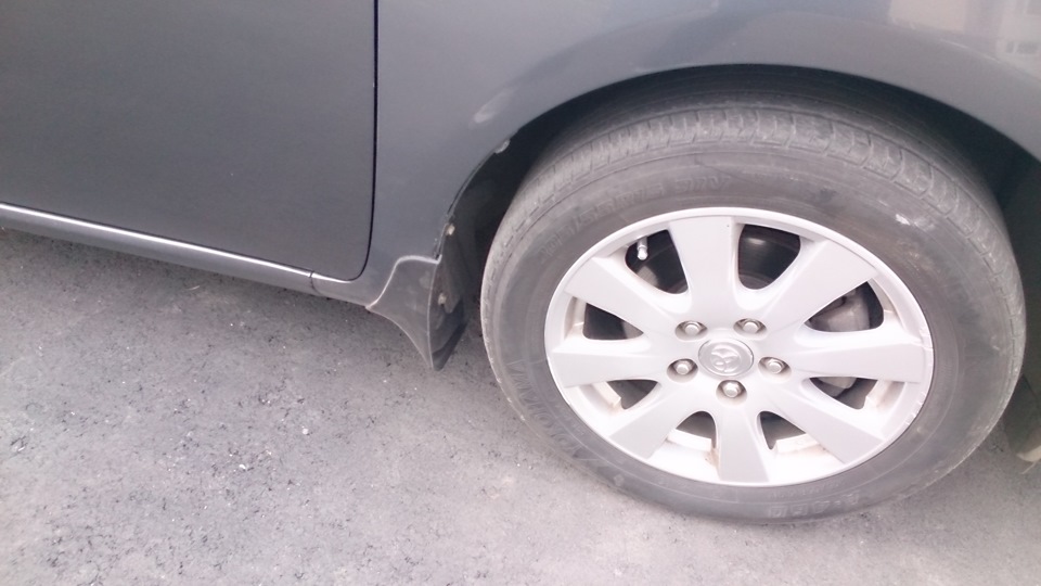 Брызговики — Toyota Corolla (140/150), 1,6 л, 2008 года | аксессуары ...