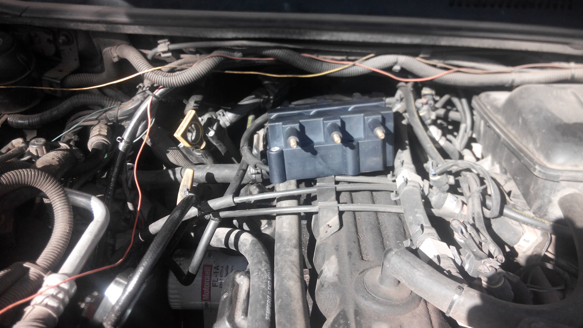 Замена катушки СОР на обычную + ВВ провода — Jeep Grand Cherokee (WJ ...