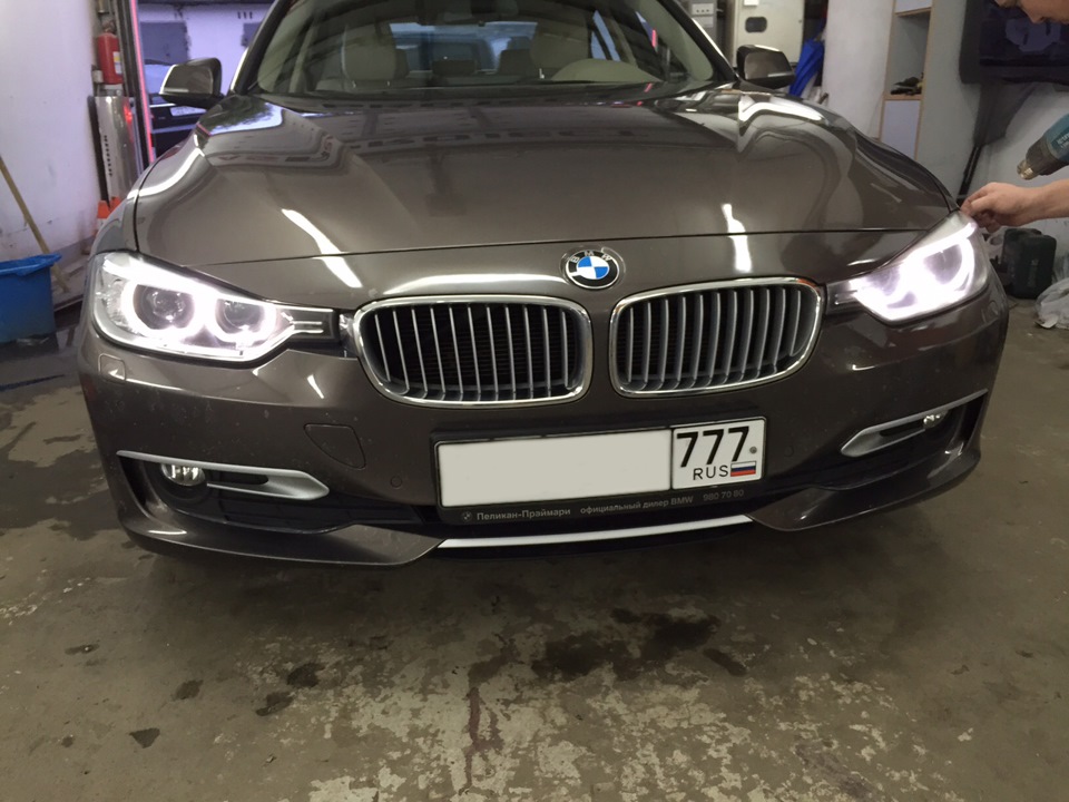 Полиуретановая пленка — BMW 3 series (F30), 2 л, 2012 года | стайлинг ...