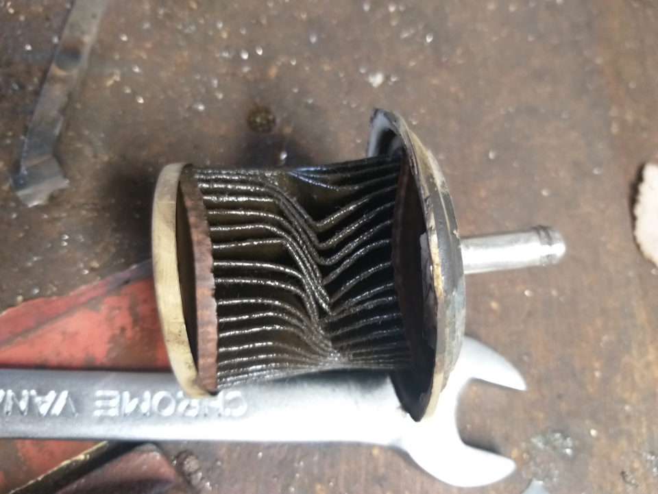 Замена фильтра бензина — Nissan Pathfinder (2G), 3,5 л, 2003 года ...