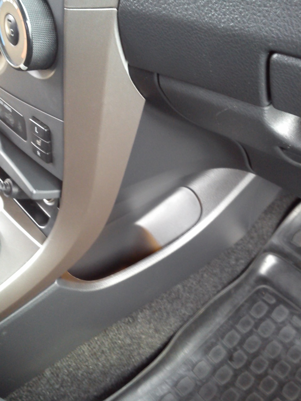 Пленка под шлифованный алюминий — Toyota Corolla (140/150), 2009 года ...