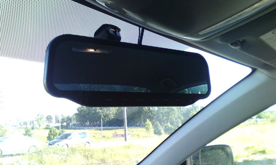 Зеркало заднего вида с видеорегистратором — Toyota Corolla (140/150), 1 ...