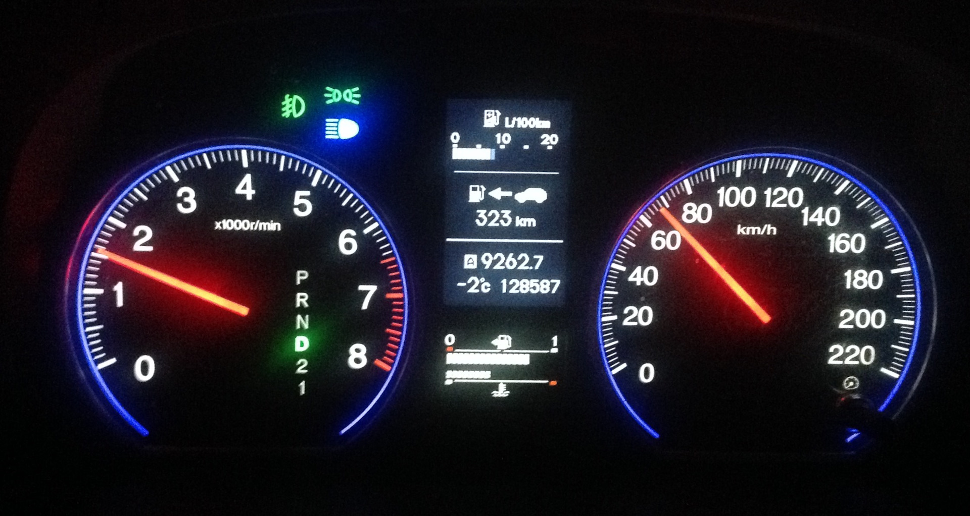 Где не далеко от Москвы погодка — Honda CRV (RE), 2,4 л, 2010 года