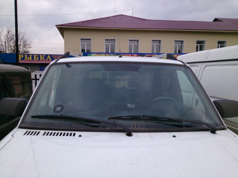 Штатная антенна от Приоры на Патриот-2013. — УАЗ Patriot, 2,7 л, 2013 ...