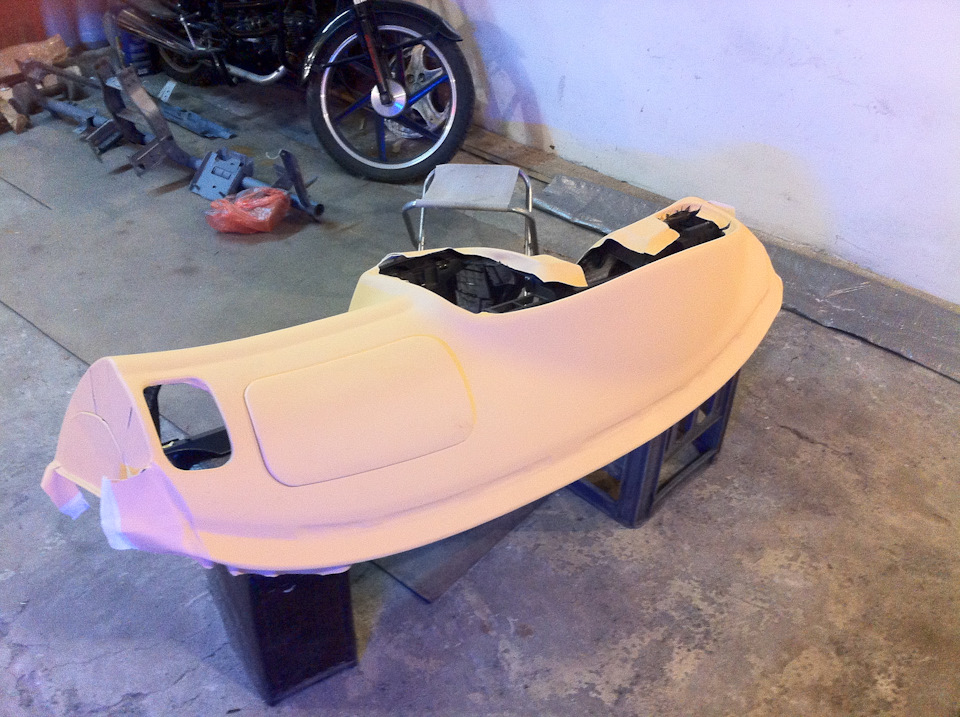 Кожаный салон [ part 3 ] (Перетяжка торпеды ланос) — Daewoo Lanos, 1,6 ...