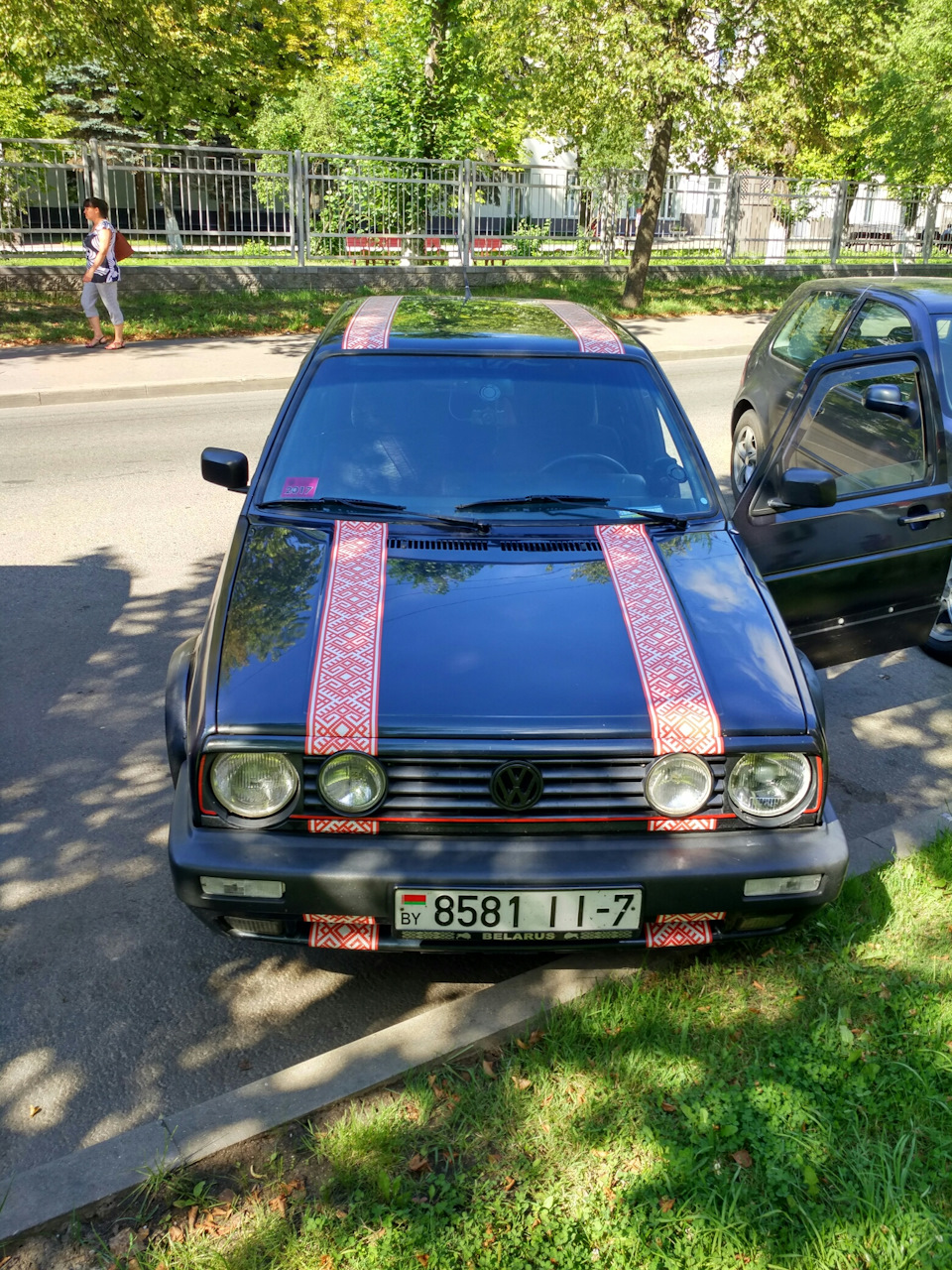 Белорусский орнамент. — Volkswagen Golf Mk2, 1,6 л, 1991 года | стайлинг |  DRIVE2