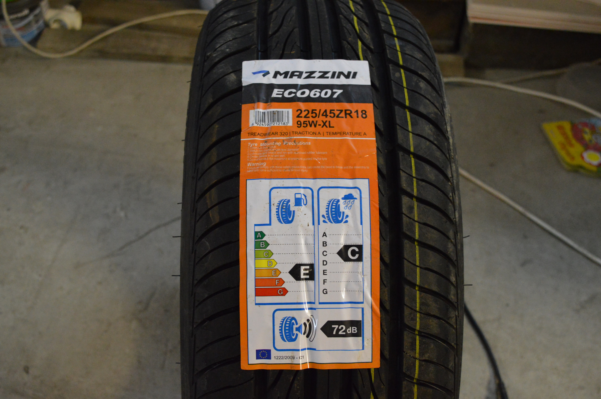 Страна шина. Mazzini eco607. 225/45r18 Mazzini eco605 Plus 95w XL. 225/45 R18 95w. Mazzini 607.