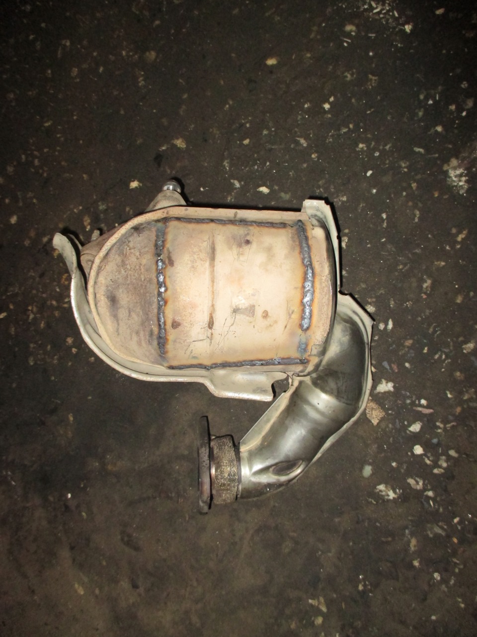 Nissan X-Trail 2010 г. Удаление катализатора дизельного двигателя ...