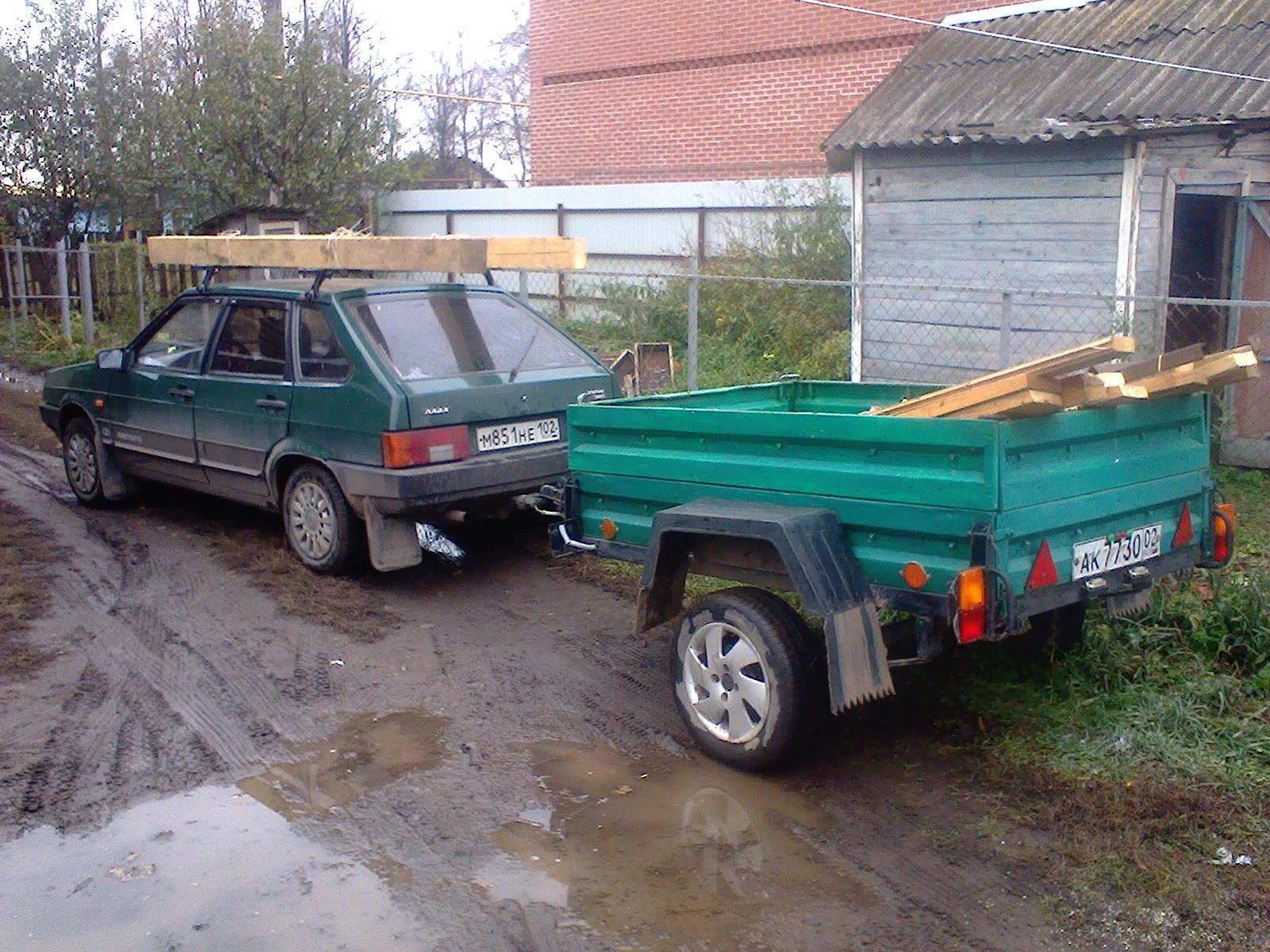 Мини грузовик из моей Малышки ВАЗ-21093. — Lada 21093, 1,5 л, 1997 года |  просто так | DRIVE2