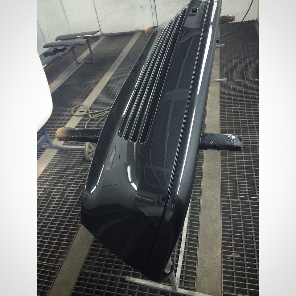 Окраска пластиковых, навесных деталей — Mercedes-Benz S-Class (W126), 5 ...