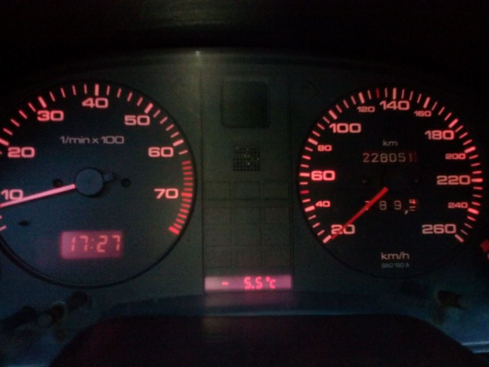 Показометр температуры часть 2 — Audi 80 (B4), 2,3 л, 1992 года ...