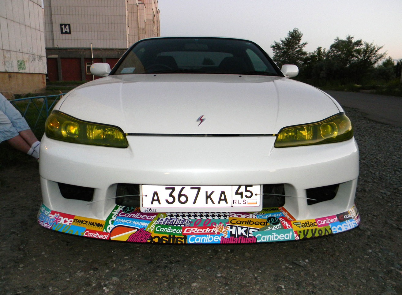 Nissan Silvia стикербомб