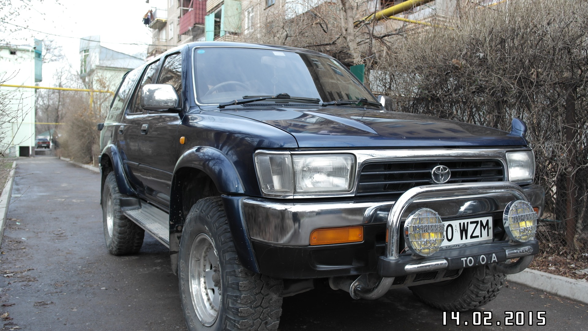 Toyota Hilux Surf (2G) 2.5 дизельный 1993 | рабочая лошадь на DRIVE2