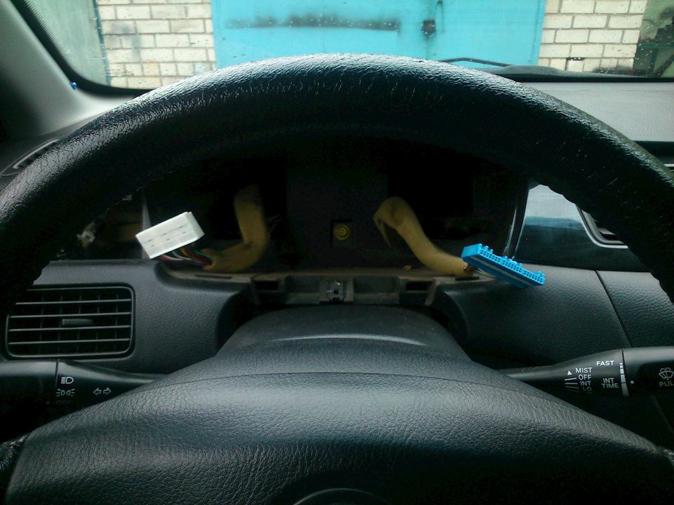 Подсветка приборной панели, ремонт стояночного тормоза(ручника), Лансер ...