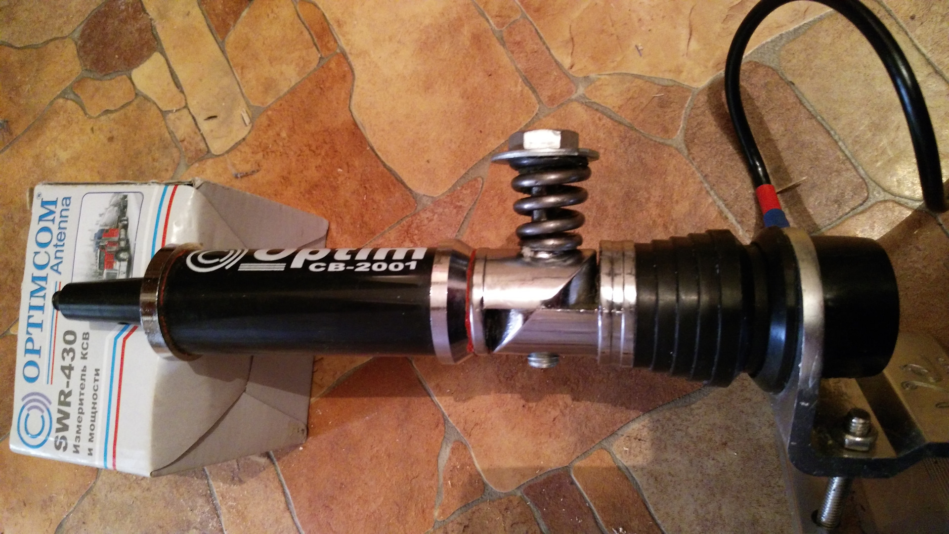 доработка антенны оптим + антиломайка — УАЗ Patriot, 2,7 л, 2011 года ...