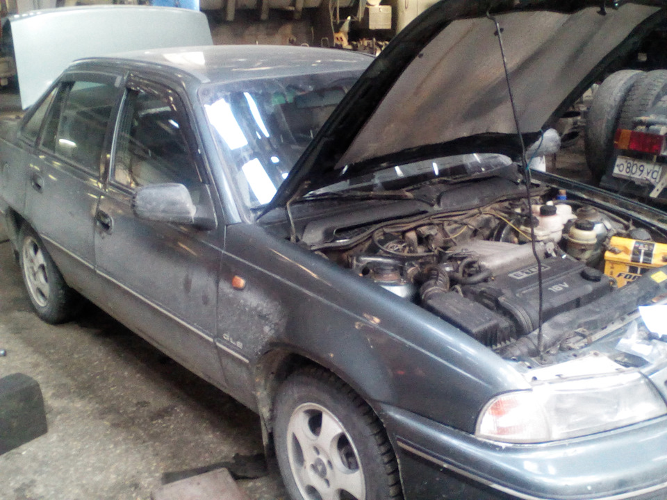 Замена датчика заднего хода, рег. зад. ступичных подшипников ! — Daewoo ...