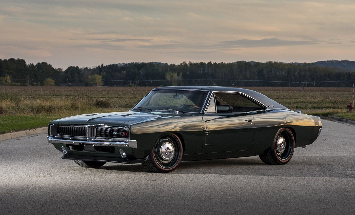 Dodge Charger 1969 синий