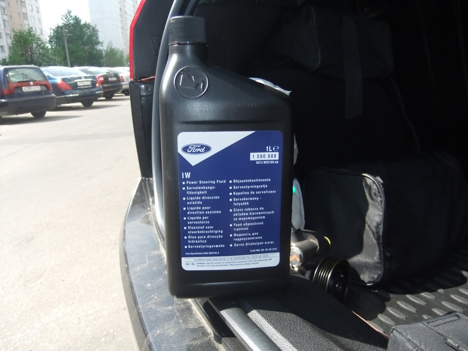 1590988 Масло ГУР WSA-M2C195-A (красн) 8000047 (1л) Ford | Запчасти на ...