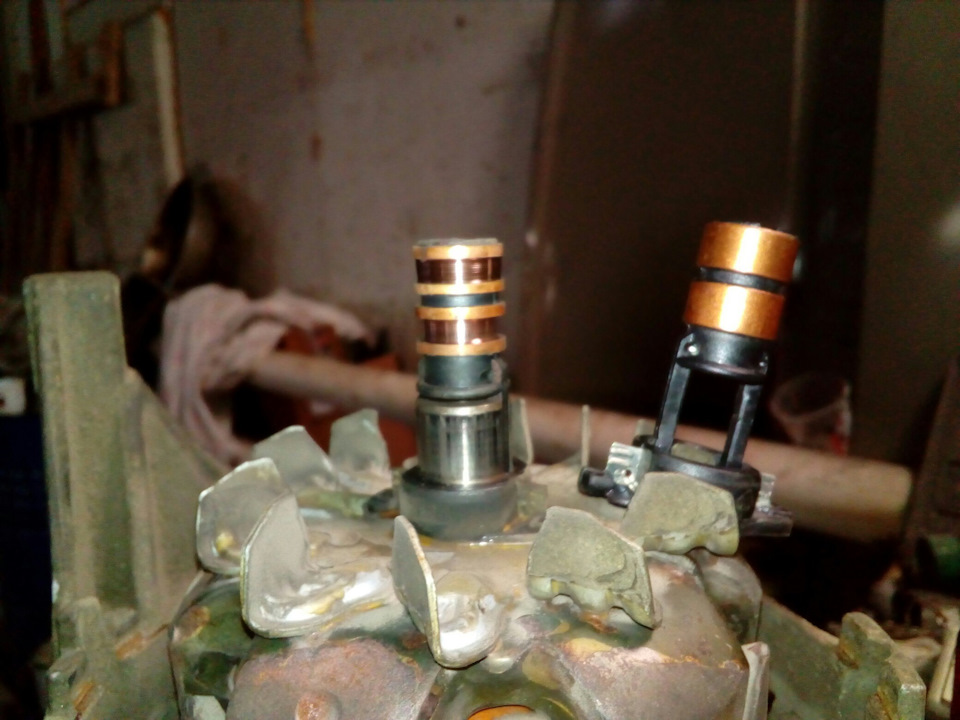 Замена токосъёмных колец в генераторе — Volvo S60 (1G), 2,4 л, 2006 ...