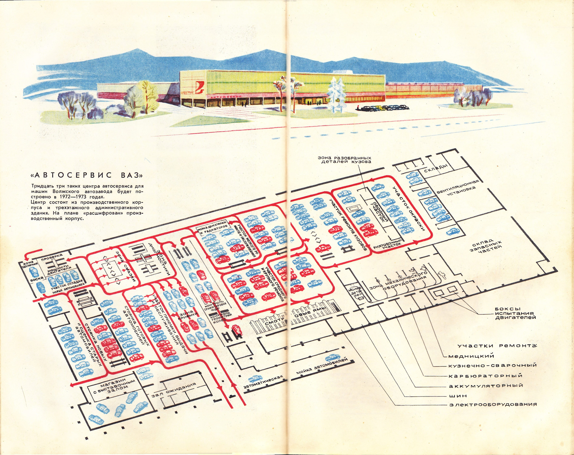Наука и жизнь в 1972г об автосервисах ВАЗ. — DRIVE2