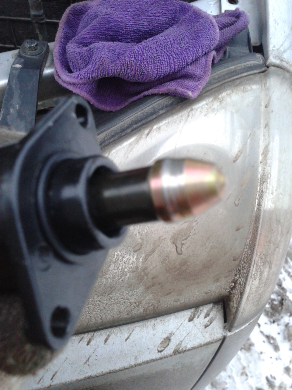 Чистка датчика ХХ и для чего ставят защиту на внедорожник. — Great Wall ...