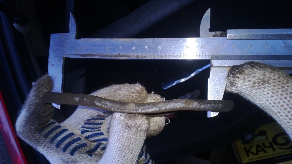 Ремонт стояночного тормаза. — Lada Калина хэтчбек, 1,6 л, 2007 года ...