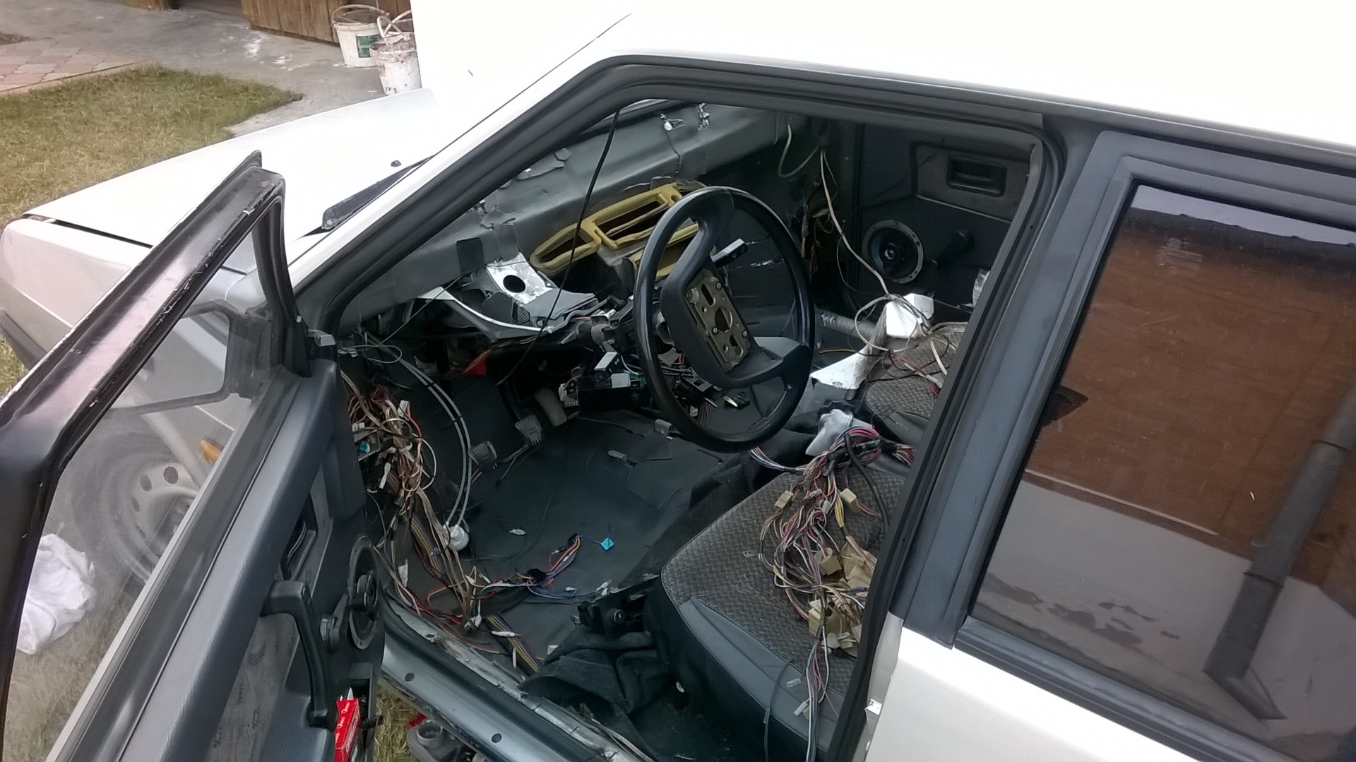 установка европанели на ваз 2109 инжектор — Lada 21093i, 1,5 л, 2003 ...