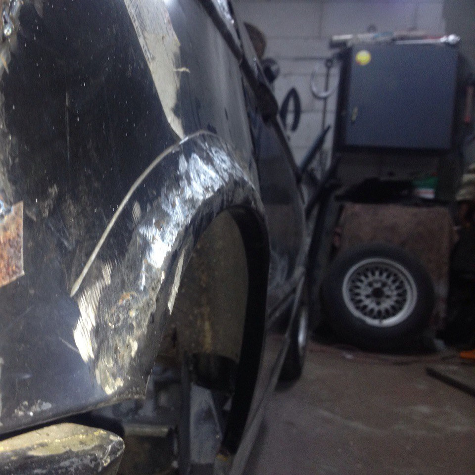 Расширение задних арок BMW E34 — Сообщество «Фан-клуб BMW E34 и E36» на ...